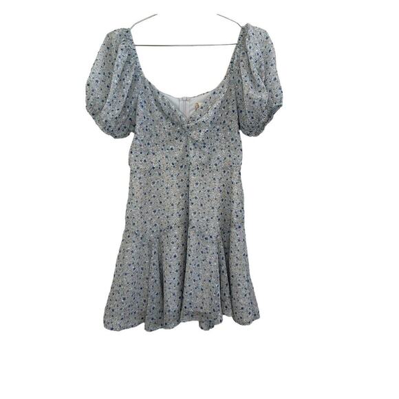 Altar'd State Dresses & Skirts - Altar'd State Blue Floral Dress Size S​